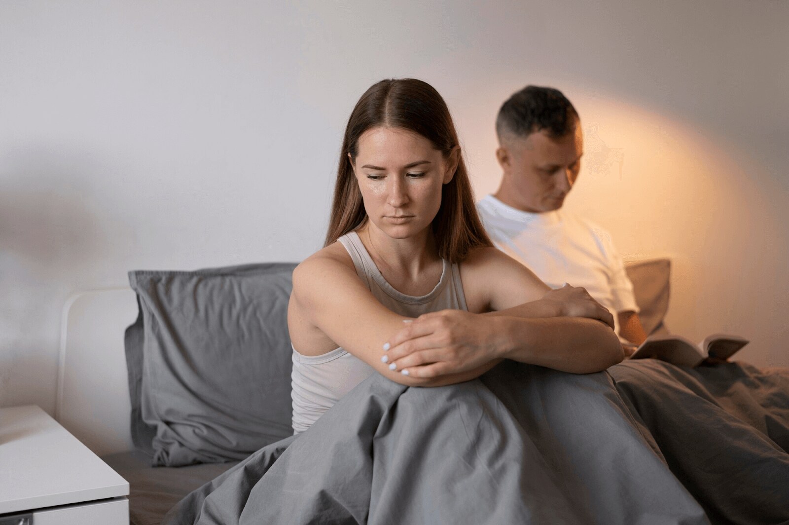 Problemas de pareja en la cama